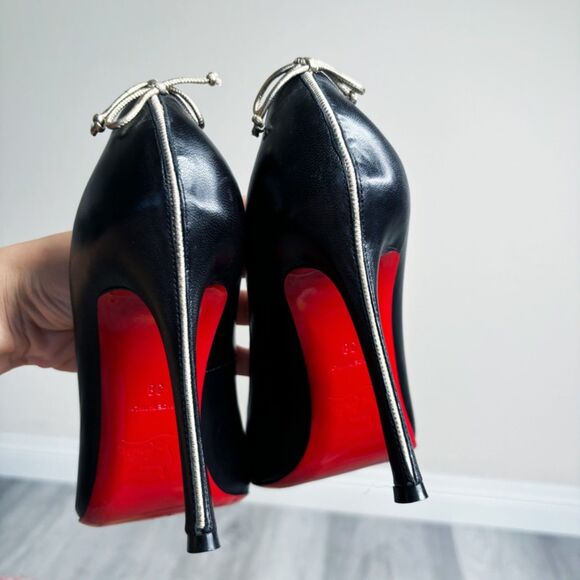 Christian Louboutin Very Gemma Bow Pumps - Picture 2 of 8
